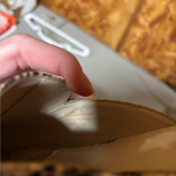 Cole Haan Women's Snakeskin Mules - Black and Cream - Picture 4 of 6